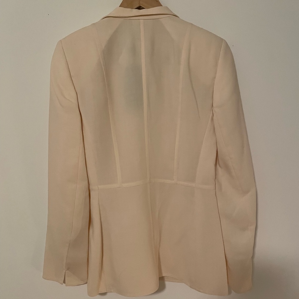 NWT AKRIS Designer Cream Blazer Neiman Marcus - Picture 4 of 5